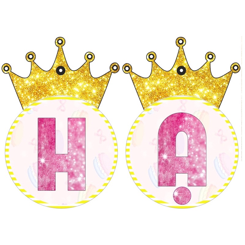 Chữ cái ghép tên cho bé-phụ kiện trang trí sinh nhật-bộ tên đầy đủ cho bé