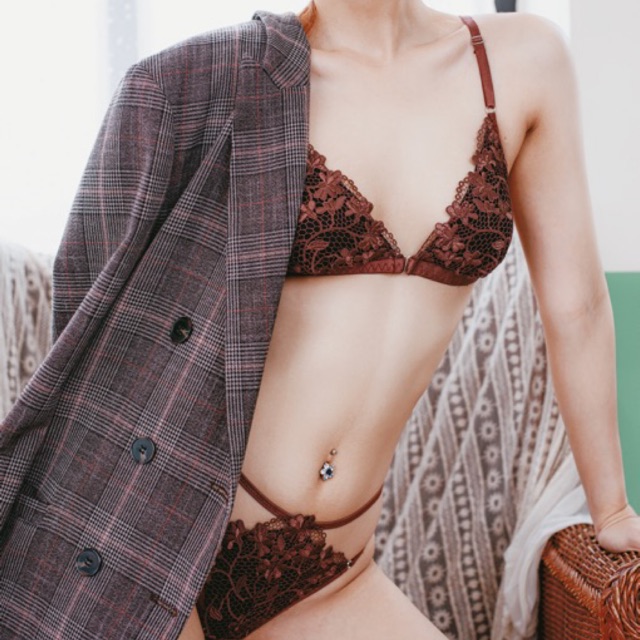Bralette - Đồ Lót Thiết Kế - Embroidery Brownie | BigBuy360 - bigbuy360.vn