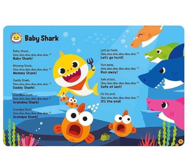 Baby Shark Sound Book- Sách Âm Thanh