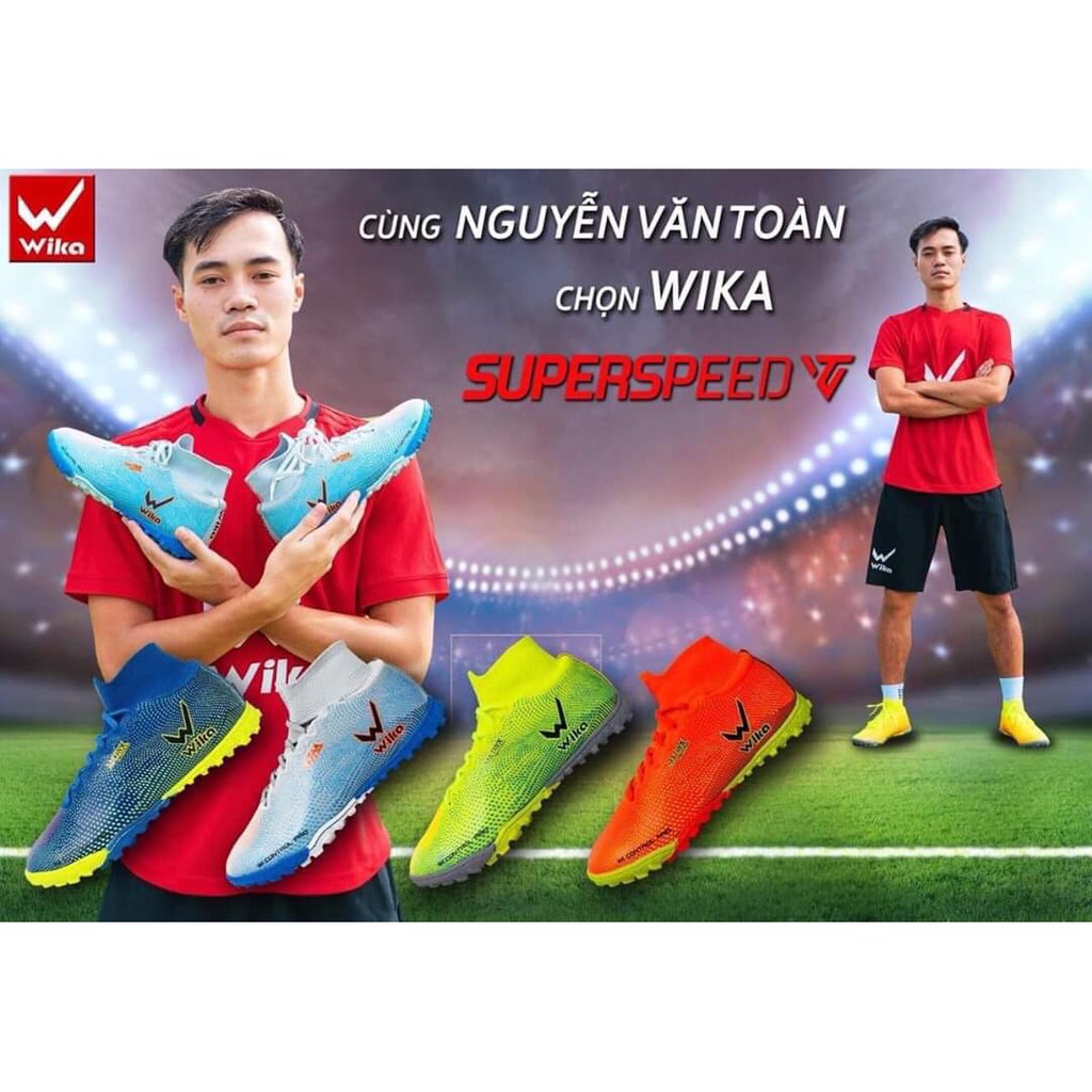 [TẶNG QUÀ +FULLBOX]GIÀY ĐÁ BÓNG WIKA 2021 HÀNG CAO CẤP