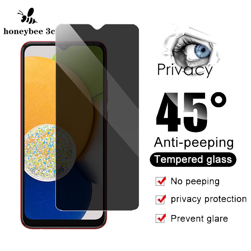 Kính Cường Lực Chống Nhìn Trộm Cho Samsung Galaxy A04s A04e A04 A03 Core A23 A53 A73 A33 A13 5G