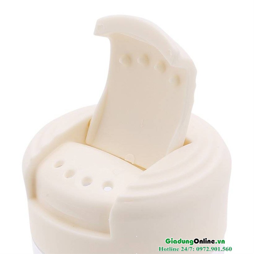 Lọ rắc gia vị Inomata 68ml hàng Nhật nắp trắng - Larva Store