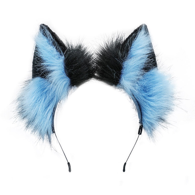 Băng Đô Tai Mèo Lông Handmade Hóa Trang Halloween