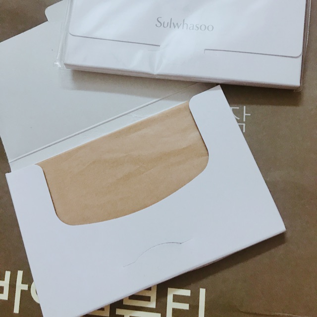 Giấy thấm dầu Sulwhasoo