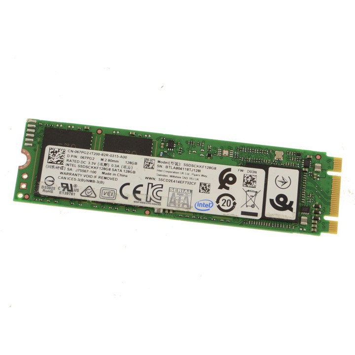 Mua ngay Ổ cứng SSD M.2 SATA Intel SSDSCKKF128G8 128GB - bảo hành 3 năm SD89 [Giảm giá 5%]