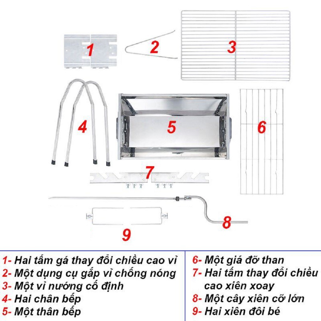 Bếp nướng than hoa đa năng TOPV  2 in 1,bếp nướng than hoa không khói,nướng ngoài trời,lò nướng thịt bằng than,inox DNM