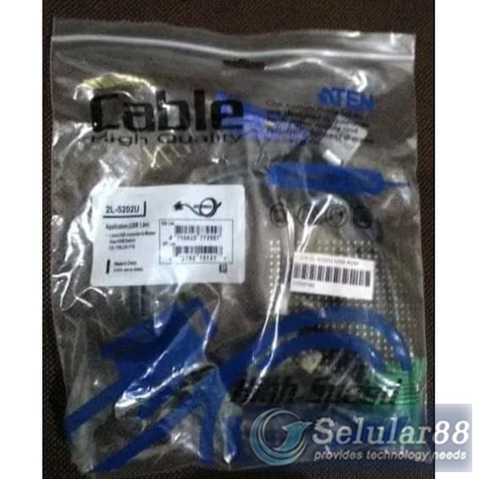 Dây Cáp Usb 3 Trong 1 Aten 2l-5202u Kvm Cho Ps2 Sang Usb 1.8m | BigBuy360 - bigbuy360.vn