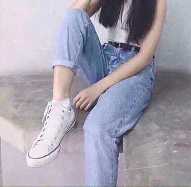 Quần jean baggy trơn_kèm ảnh thật | BigBuy360 - bigbuy360.vn