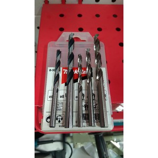 D-30106/ bộ 5 mũi khoan sắt và gỗ makita chuôi tròn