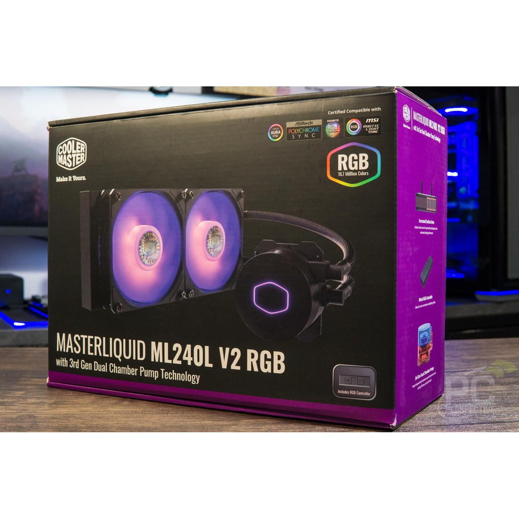 Tản nước AIO Cooler Master MasterLiquid ML240L RGB