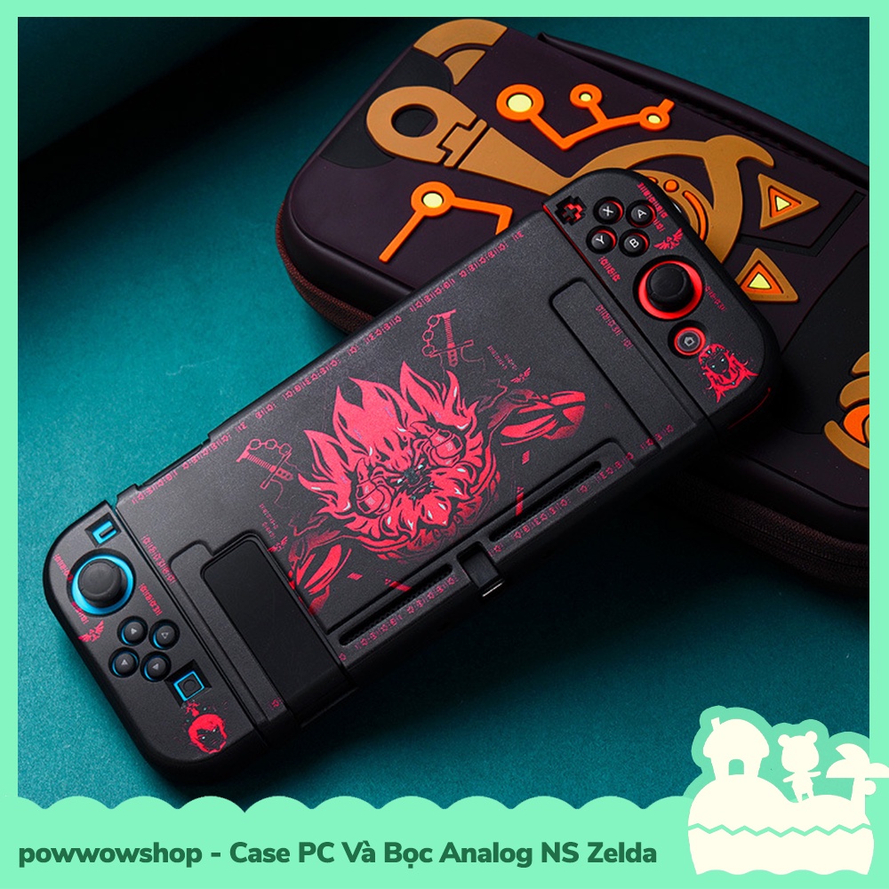 [Sẵn VN - Hỏa Tốc] Case Ốp Lưng PC Gắn Dock, Bọc Nút Cho Máy Game Nintendo Switch Chủ Đề Zelda | WebRaoVat - webraovat.net.vn