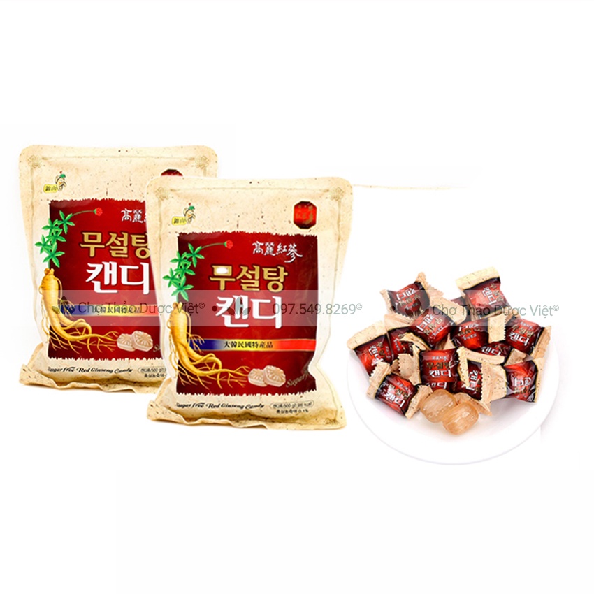 Kẹo sâm không đường Hàn Quốc - Chợ Thảo Dược Việt