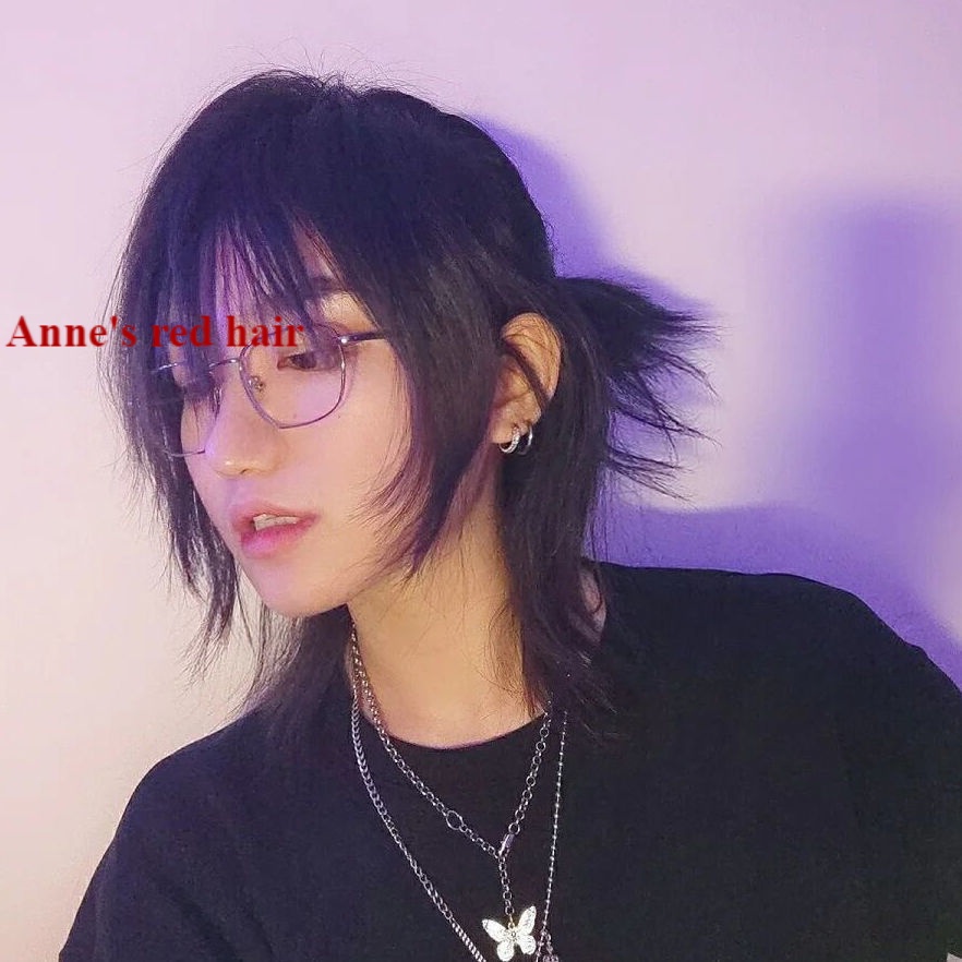 Tóc giả ngắn phong cách Hàn Quốc thời trang cho nam và nữ