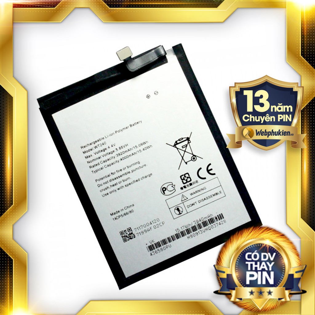 Pin Nokia 3.2, Nokia 5.2 WT240 - 4000mAh