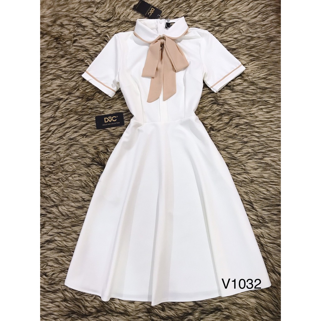 [ xả kho ] MiD Đầm xòe V1032 Mie Design ảnh thật