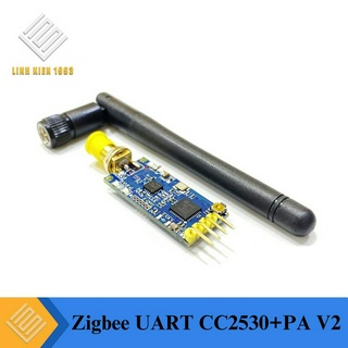 Mạch cc2530 thu phát RF Zigbee Uart 2.4g có anten