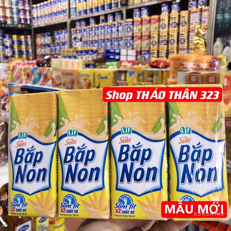 Sữa Bắp Non Lif Kun 180ml