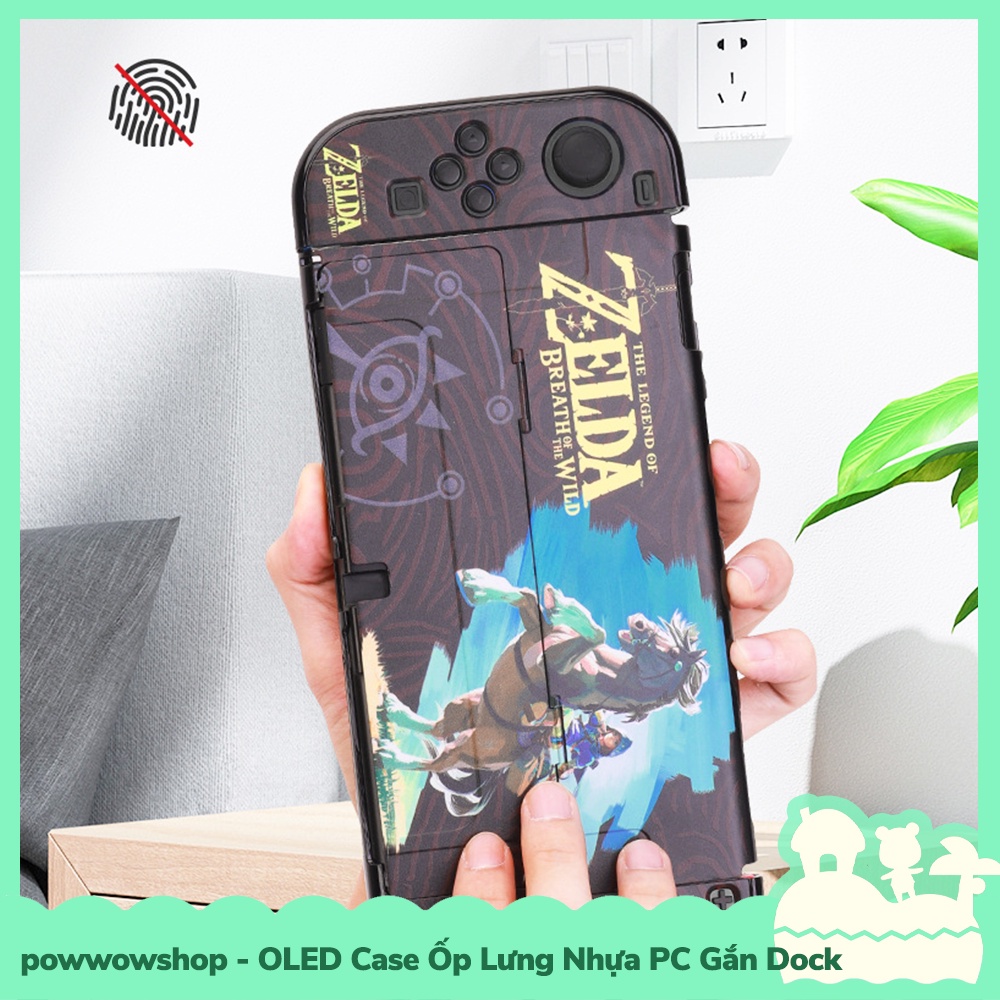 [Sẵn VN - Hỏa Tốc] OLED 20 Mẫu Phụ Kiện Case Ốp Nhựa PC Cho Máy Game Cầm Tay Nintendo Switch Oled Nhân Vật Game