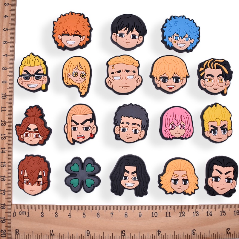 Phụ Kiện Ghim Trang Trí Giày Crocs Jibbitz Anime Tokyo Revengers Series