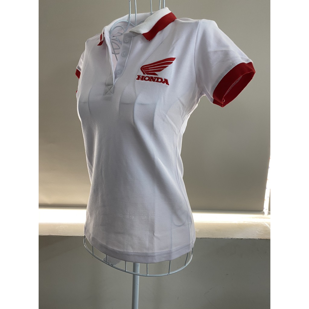 Áo thun honda cổ đỏ