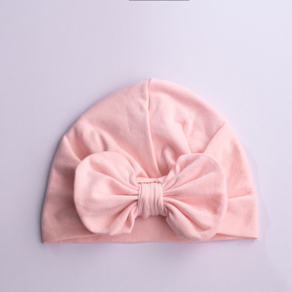 Mũ cho bé TURBAN mũ nơ tròn cao cấp cho bé gái - mã TUNN02 - sp 2
