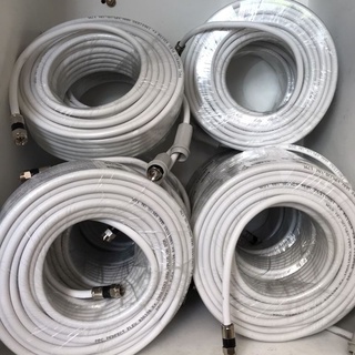 Dây cáp ANTEN, TIVI, TRUYỀN HÌNH CÁP, cuộn 20m, 15m, 10m (bấm sẵn 2 đầu rắc)
