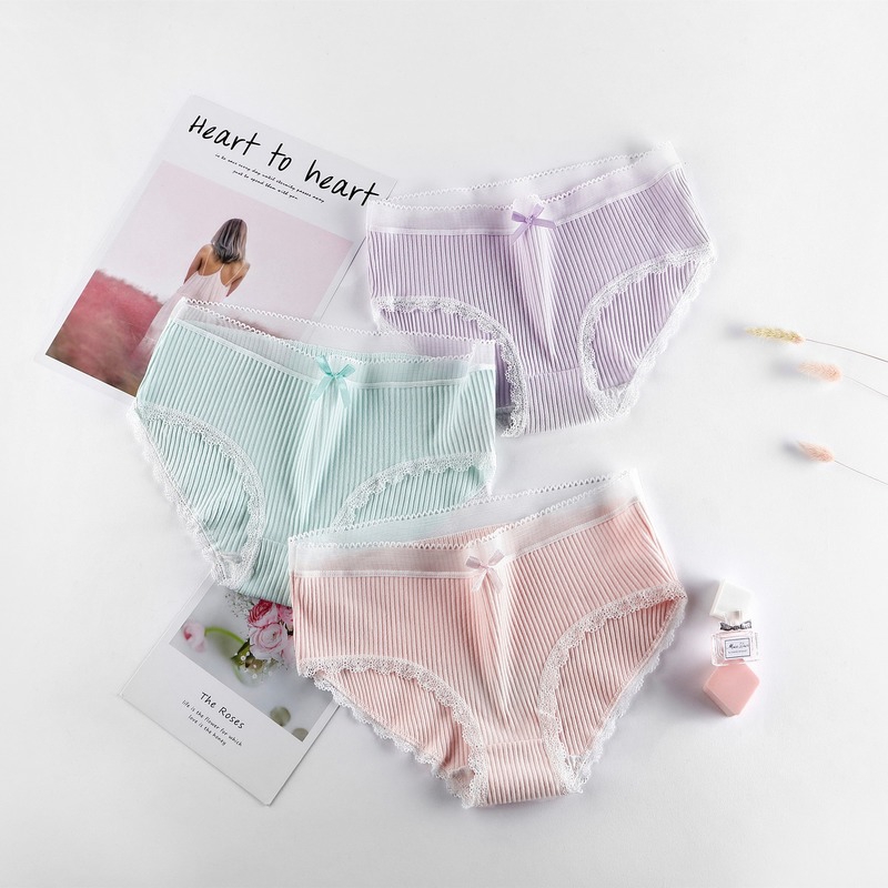 Quần lót phối ren thoải mái kiểu dáng quyến rũ | BigBuy360 - bigbuy360.vn