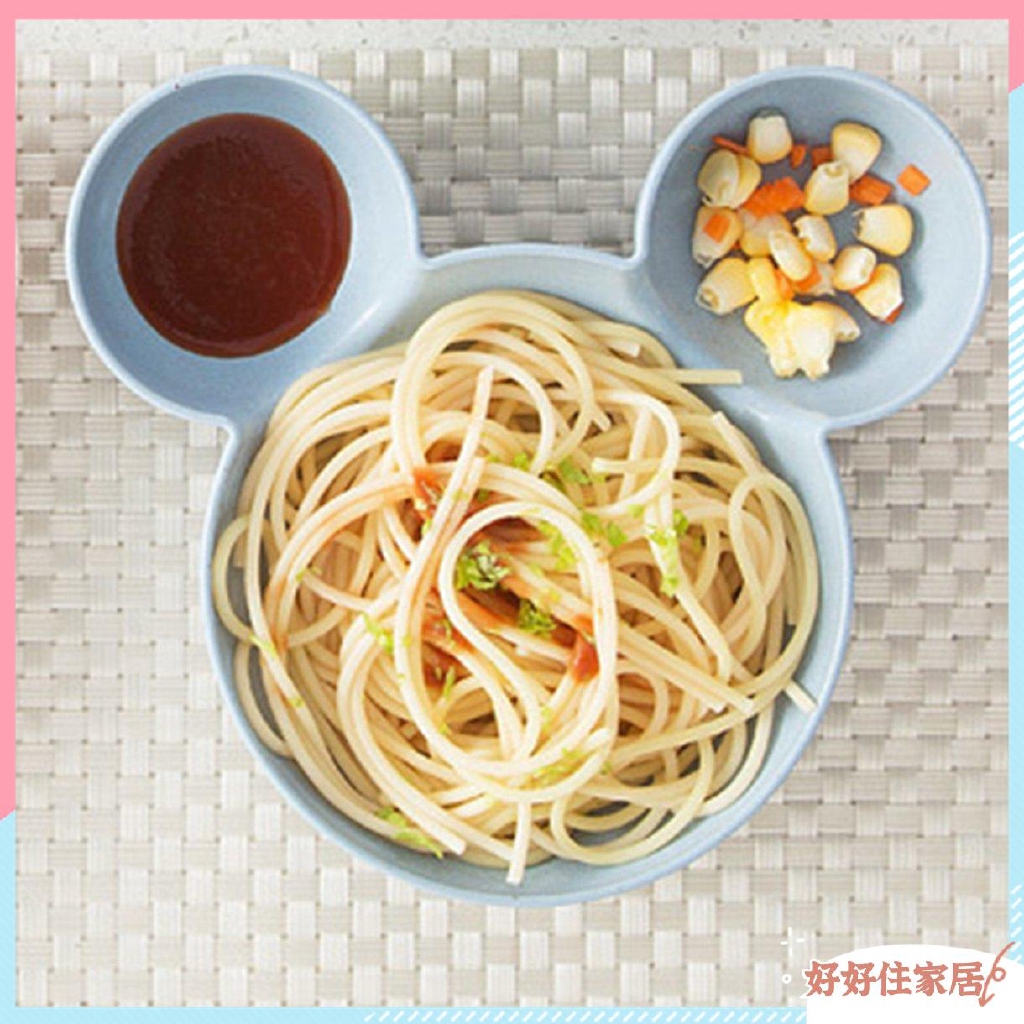 Đĩa ăn trưa kiểu dáng hoạt hình dễ thương cho trẻ em