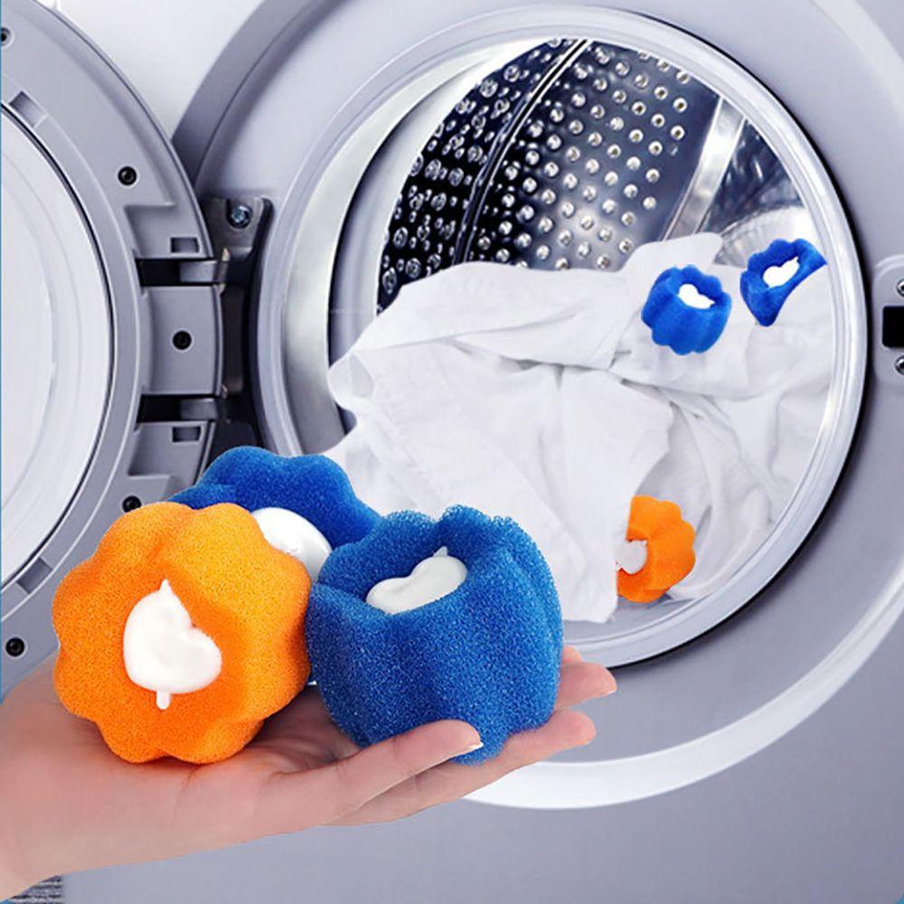Bộ 3/6 Bóng Lọc Loại Bỏ Lông/Tóc Có Thể Tái Sử Dụng Cho Máy Giặt|Bắt Lông