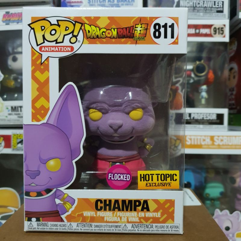 Đồ chơi mô hình funko pop 811 Champa (Flocked) - Dragon Ball
