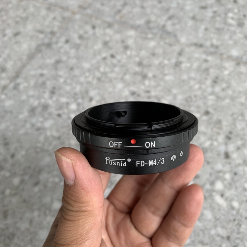 Ngàm chuyển FD-M4/3 hiệu fusnid - để sử dụng lens FD trên máy Olympus, Lumix, M4/3