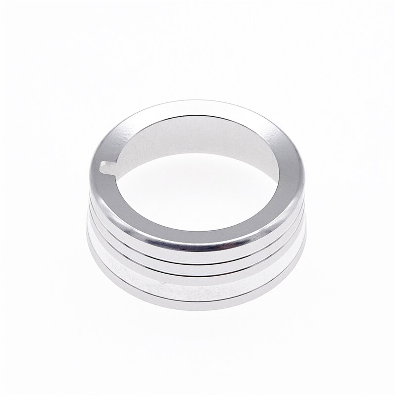 1 Chiếc Ô Tô Điều Hòa Điều Chỉnh Núm Công Tắc Vòng Viền Hợp Kim Nhôm Trang Trí Dành Cho Xe Đạp Peugeot 308 408 3008 2012-2015