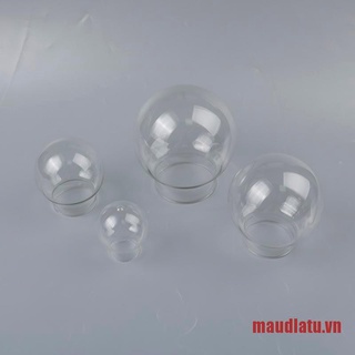 Set 5 Vỏ Bọc Quả Cầu Tuyết Thủy Tinh Rỗng 45 / 65 / 80 / 100mm