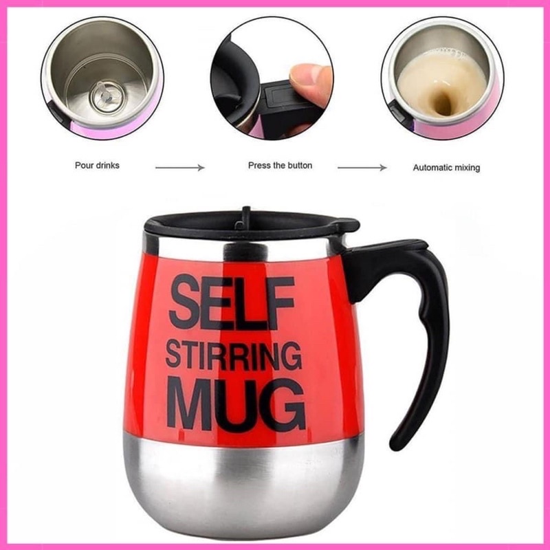 Cốc Pha Trà, Pha Sữa, Pha Cafe Tự Khuấy Mẫu Mới