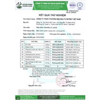 Nước ép Multi juice Chính Hãng Date 8/2026