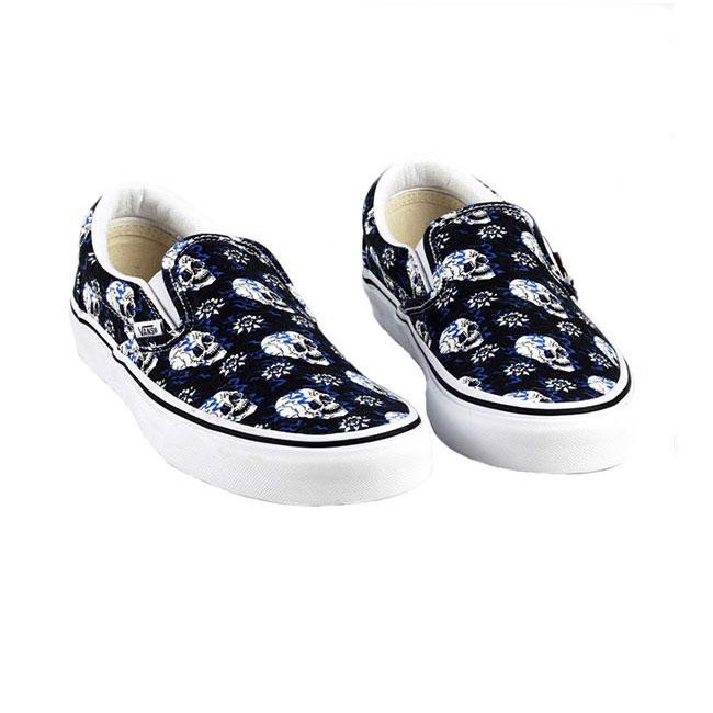 [Mã FAMALLT5 giảm 15% đơn 150k] Giày Vans UA Classic Slip-On Flash Skulls - VN0A4U381HJ