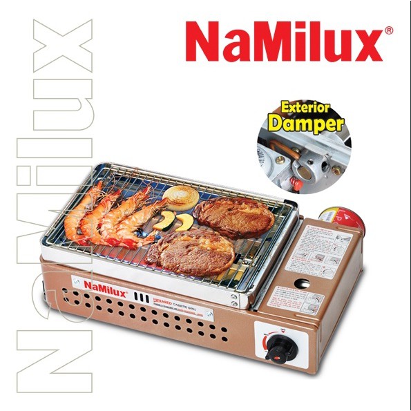 [Mã 267ELSALE hoàn 7% đơn 300K] Bếp nướng gas Namilux NA-24N/14N