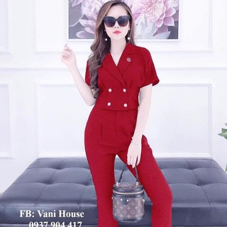 Jum set bộ cổ vest