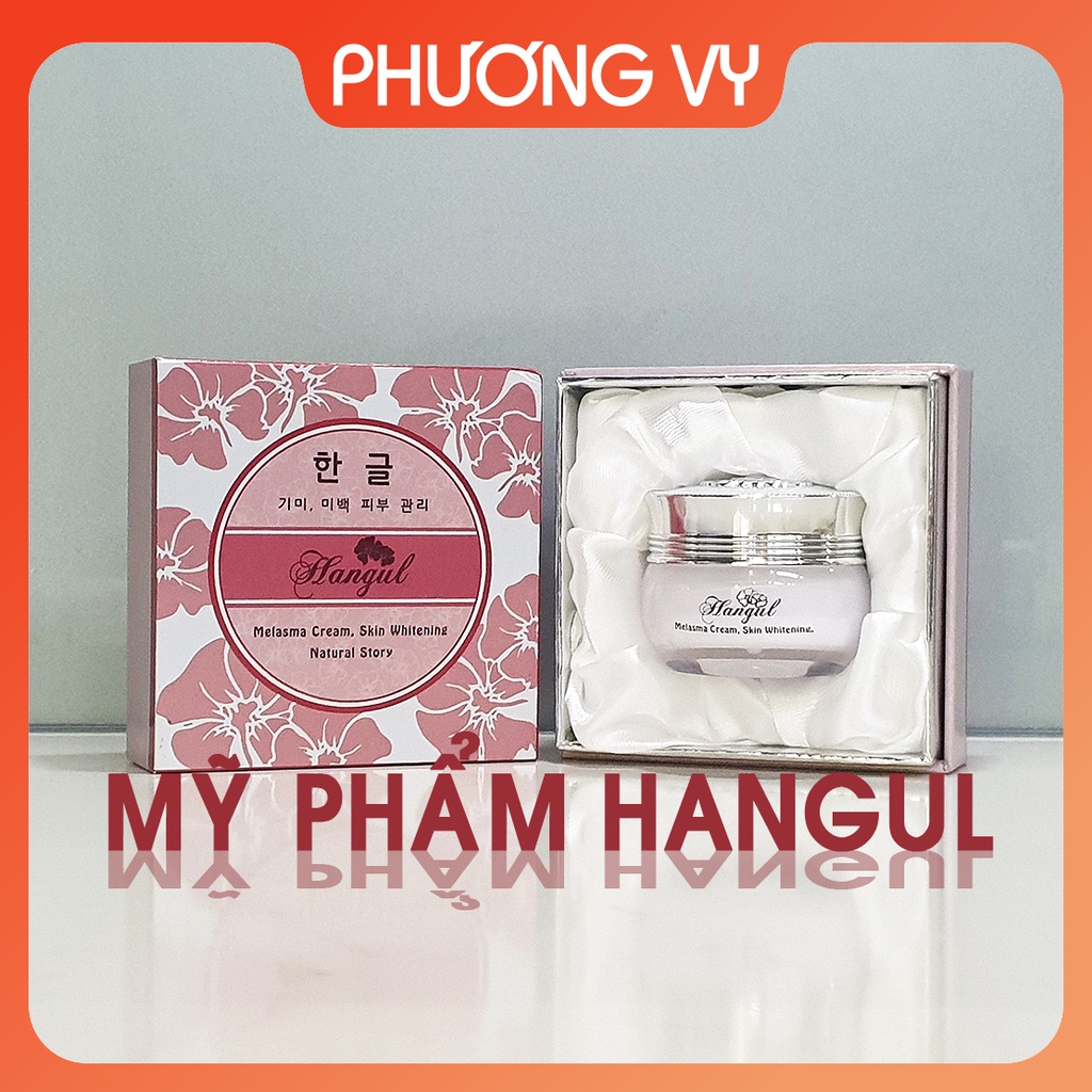 [CHÍNH HÃNG] Kem ngày hoa mai Hangul, làm sạch nám tàn nhang và dưỡng trắng da, kem nám, mỹ phẩm Hangul.