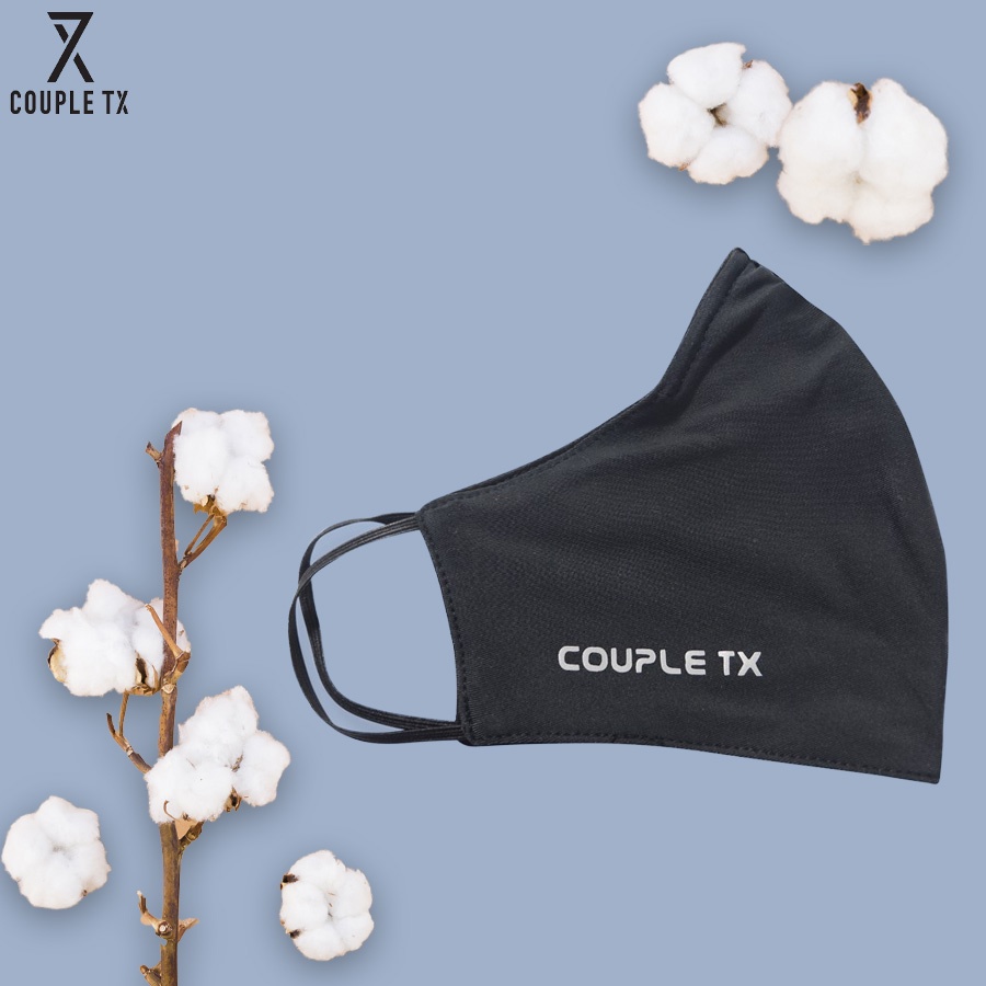 Combo 3 khẩu trang vải kháng khuẩn Couple TX có thể giặt và tái sử dụng AFA 6019