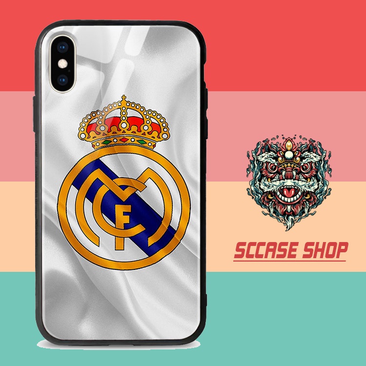 Ốp Iphone Sport Logo Real Madrid 7/7Plus/8/8Plus/X/Xs/Xs Max/11/11 Promax/12 /12 Pro Max Lpc16121234