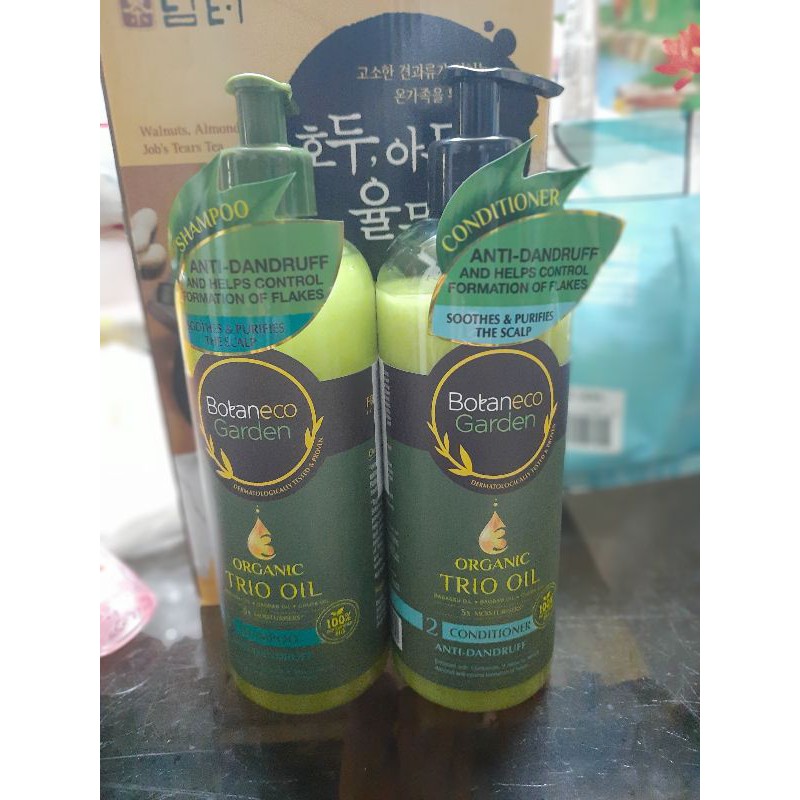 Dầu gội trị gàu Organic Botaneco Gaden