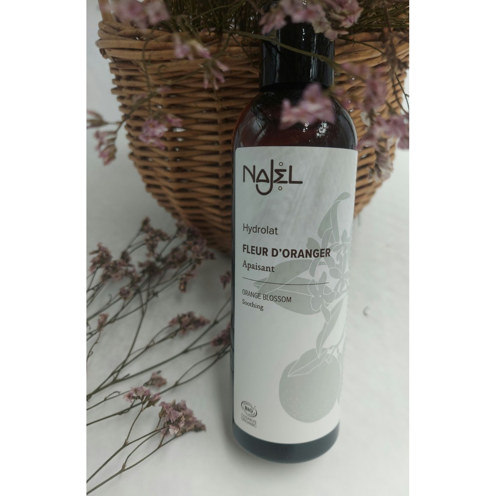 Nước cân bằng chống oxy hóa mùi lá Oliu Olive Leaves Hydrolate Certified Cosmos Organic 200 ml