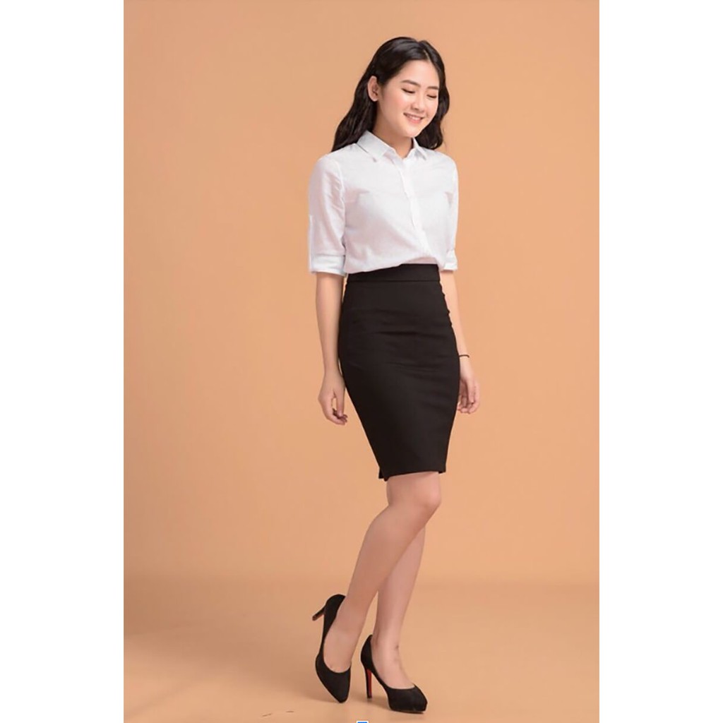 Chân váy công sở dáng ôm [Đủ cỡ 43-65kg] CV15 | BigBuy360 - bigbuy360.vn