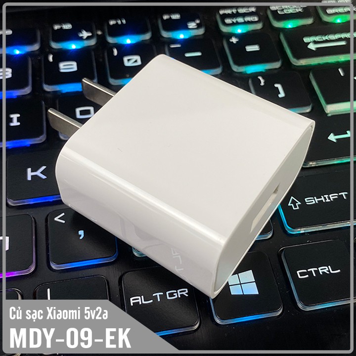 Củ sạc Xiaomi 5v2a 10W MDY-09-EK - Trắng