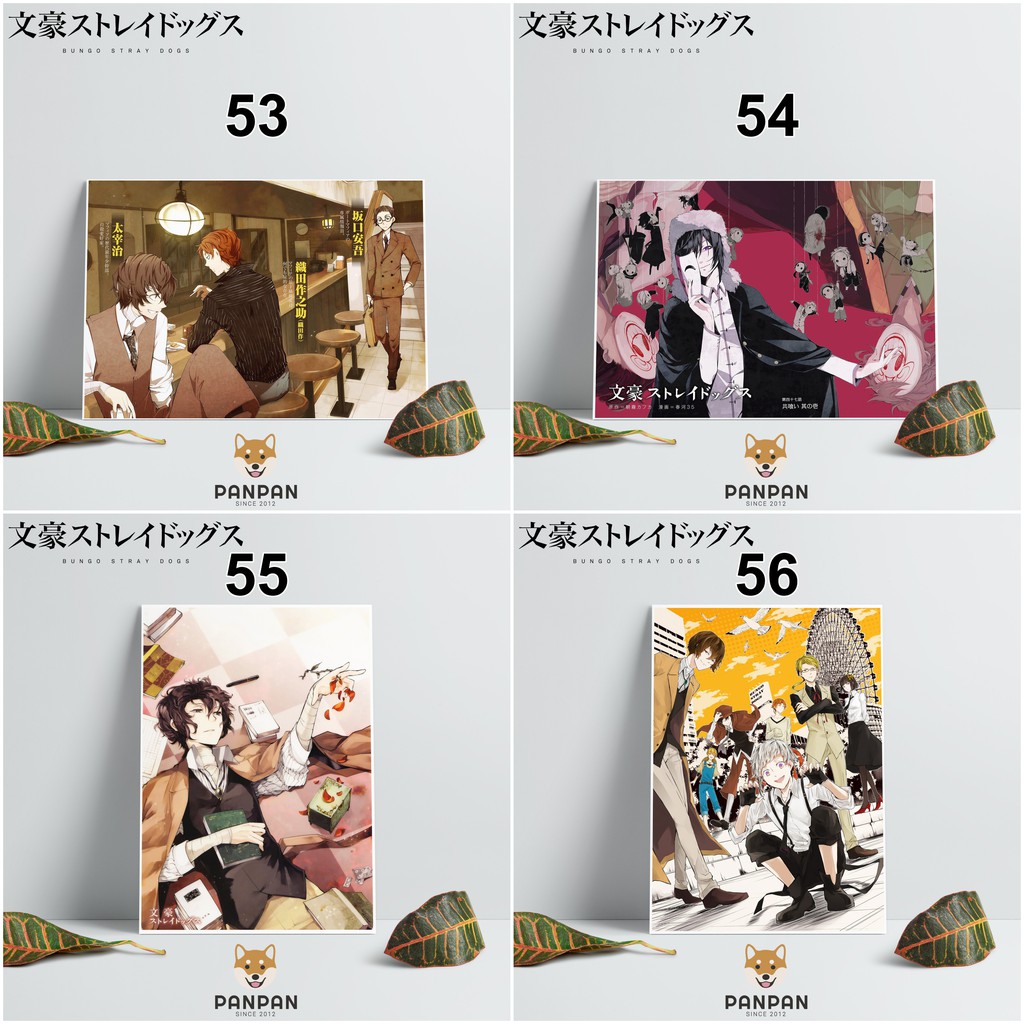 Postcard Cao Cấp - Poster Bungo Stray Dogs (3)