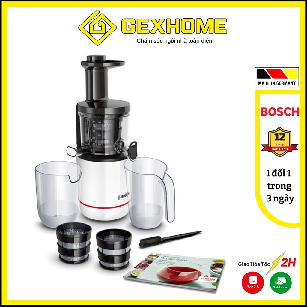 Máy ép chậm Bosch Comfort MESM500W màu trắng