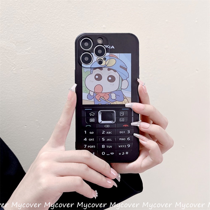 Ốp Điện Thoại Chống Sốc Họa Tiết Hoạt Hình Cho iPhone 13 12 11 Pro Max Xs XR X 8 7 6 Plus SE 2020