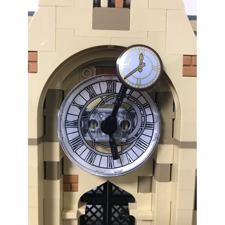 Mẫu lắp ráp Tháp Đồng Hồ Hogwarts Harry potter Clock Tower J10001 Bela 11344