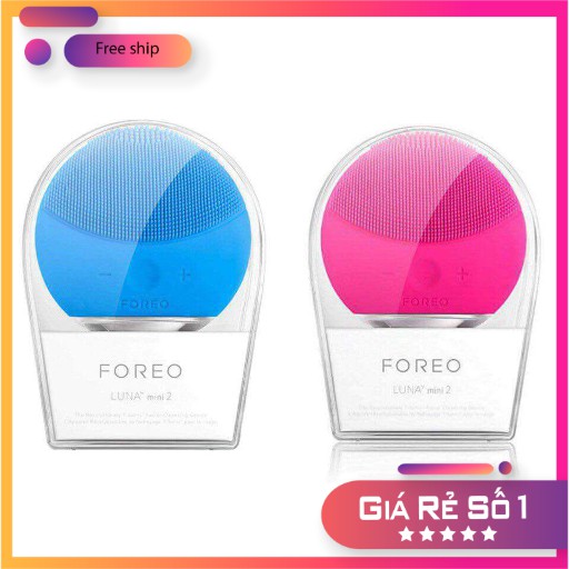 [GIÁ HỦY DIỆT] Máy Rửa Mặt cầm tay cao cấp Foreo Luna Mini 2 | BigBuy360 - bigbuy360.vn